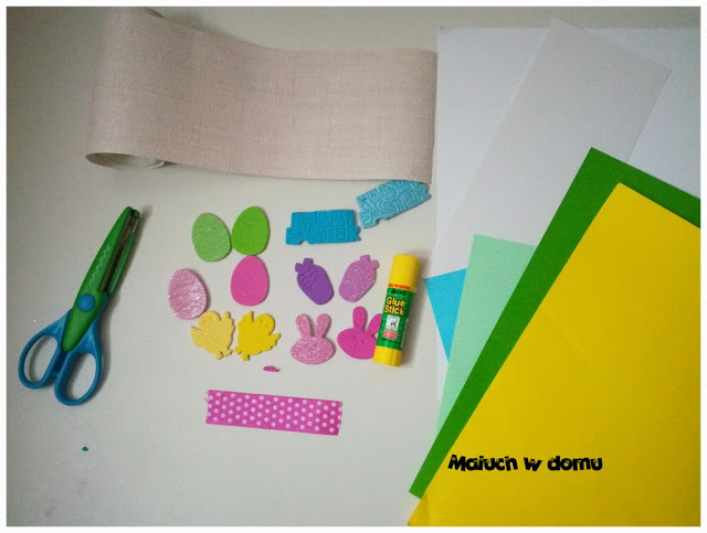 Jak zrobić kartki wielkanocne handmade z piankowymi naklejkami