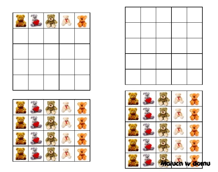 Sudoku 5x5 z misiami