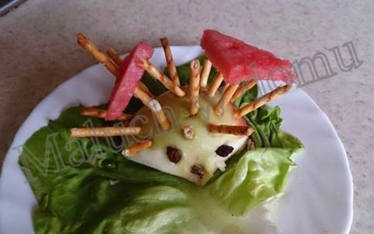 Jeżyk na podwieczorek