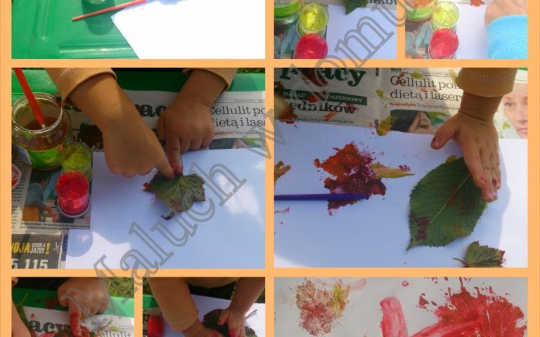 Pieczątki z listków