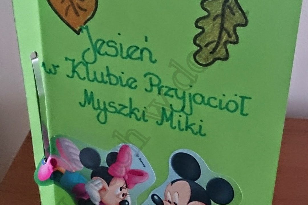 Samodzielnie wykonana książeczka…