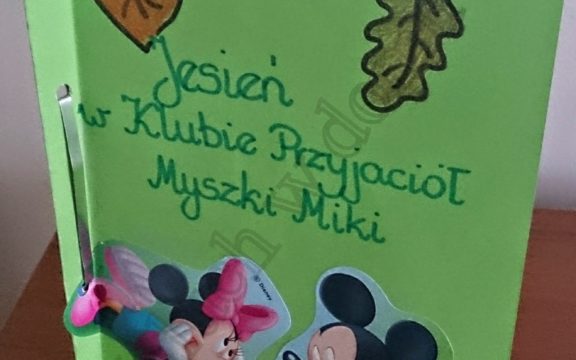 Samodzielnie wykonana książeczka…