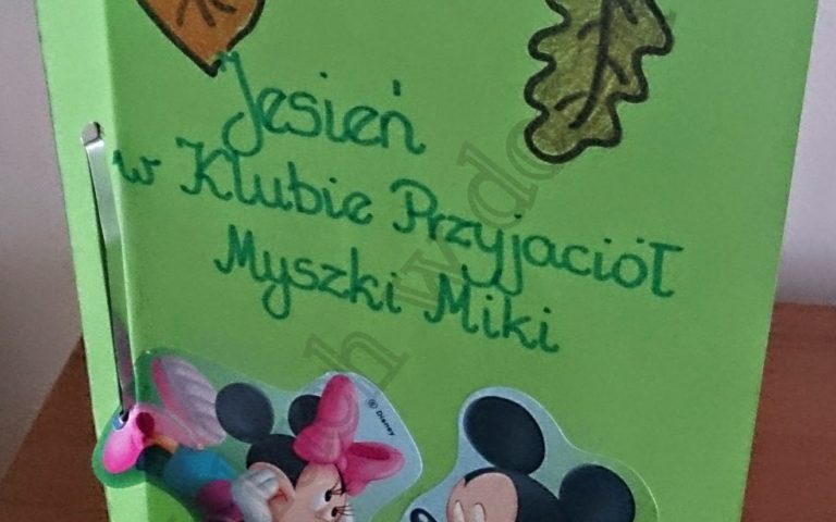 Samodzielnie wykonana książeczka…