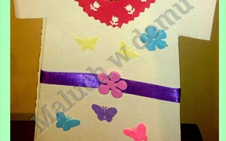 Kartka okolicznościowa: sukienka