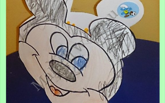 Kartka okolicznościowa: Myszka Mickey