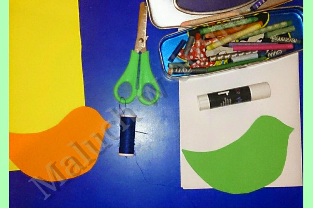 Kolejne ptaszki z papieru