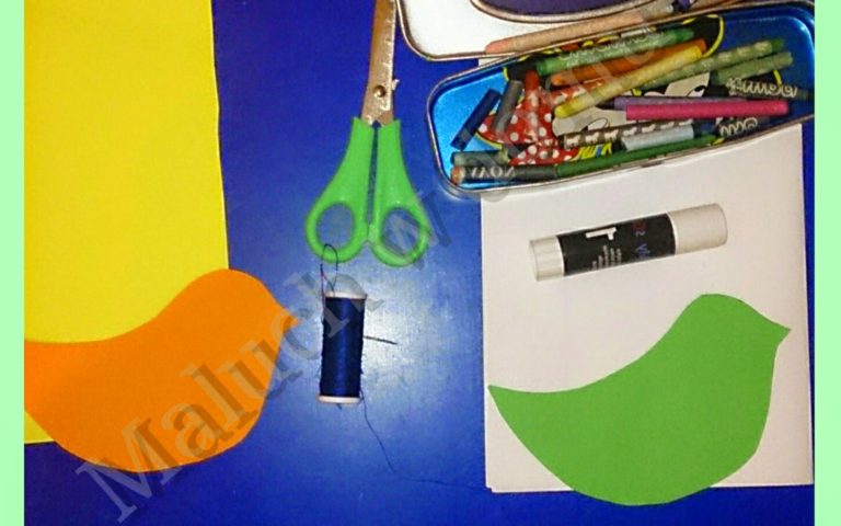 Kolejne ptaszki z papieru