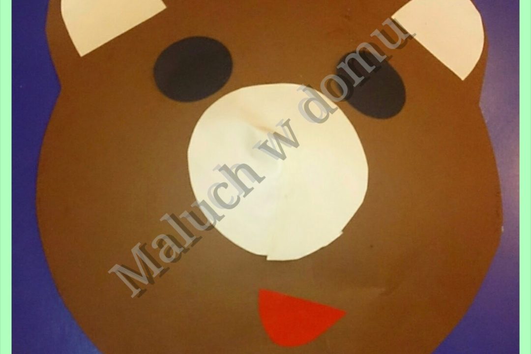 Maska misia – pomysł na Dzień Pluszowego Misia