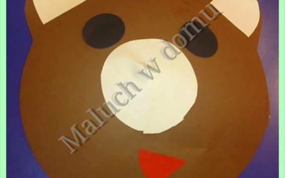 Maska misia – pomysł na Dzień Pluszowego Misia