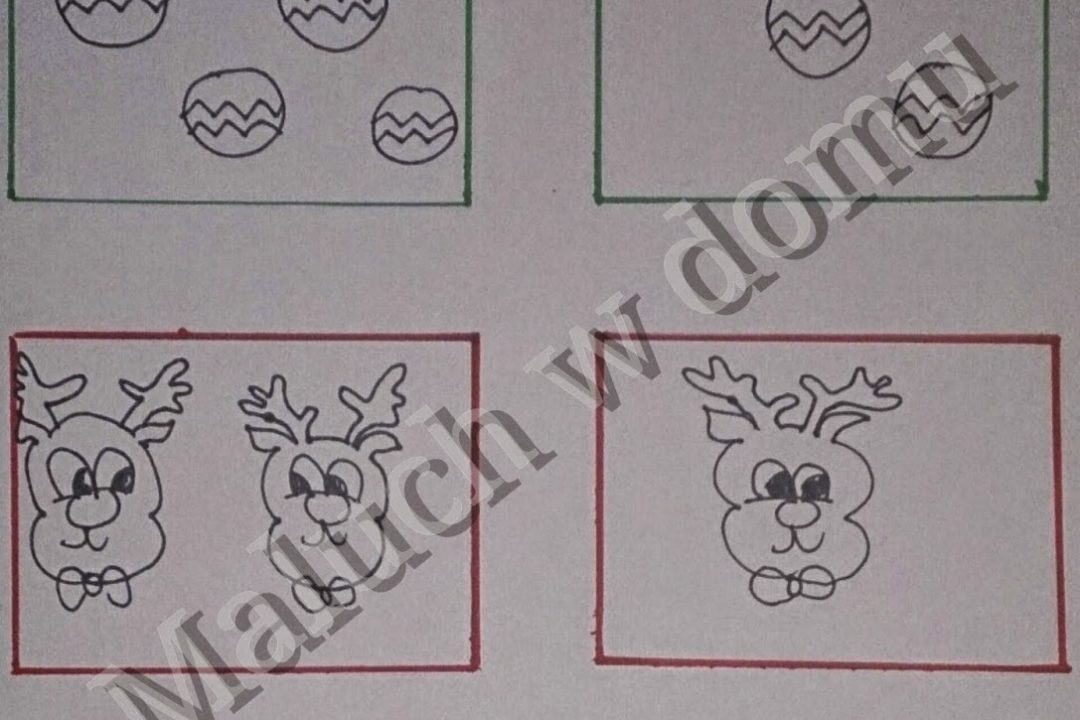 Zadanie na porównywanie ilości