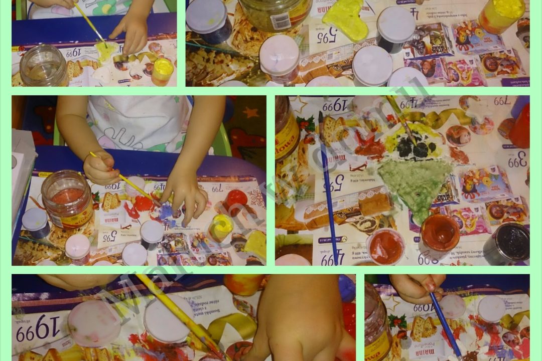 Ozdoby na choinkę z masy solnej cz.II