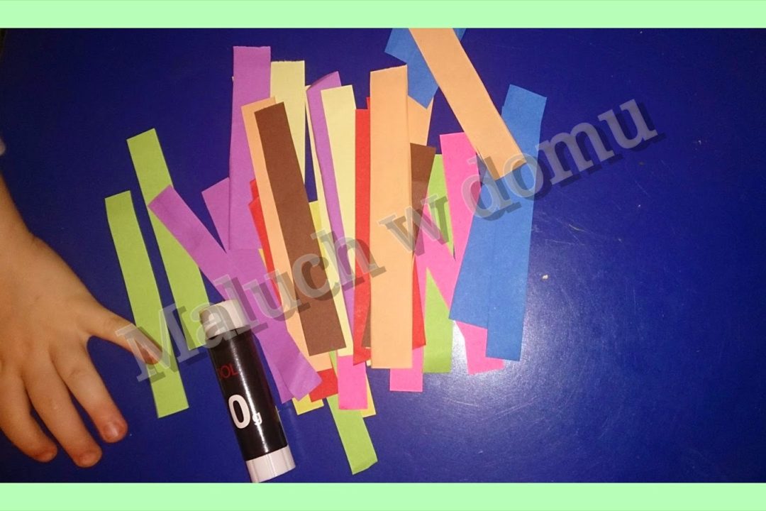 Kolorowy łańcuch na choinkę II.