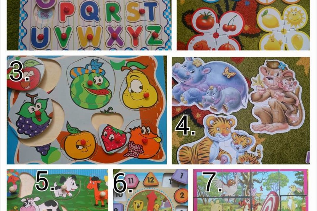 O zabawkach: puzzle