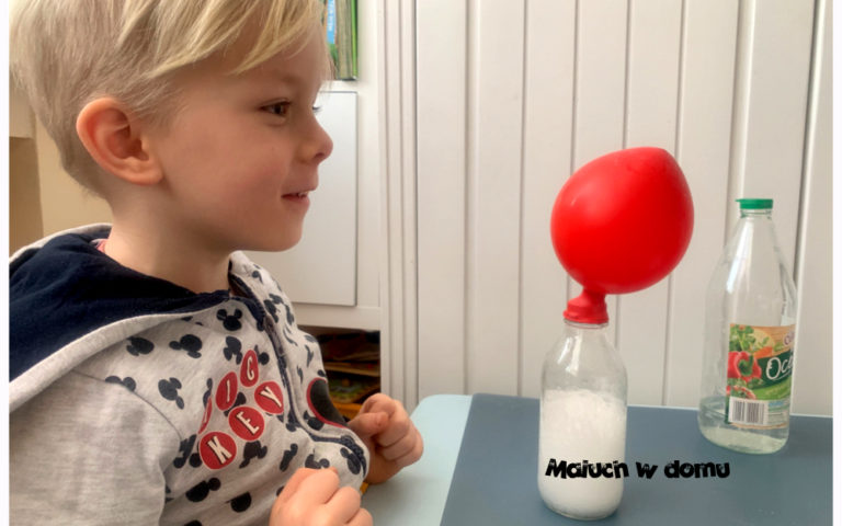 Jak nadmuchać balon bez wysiłku – eksperyment