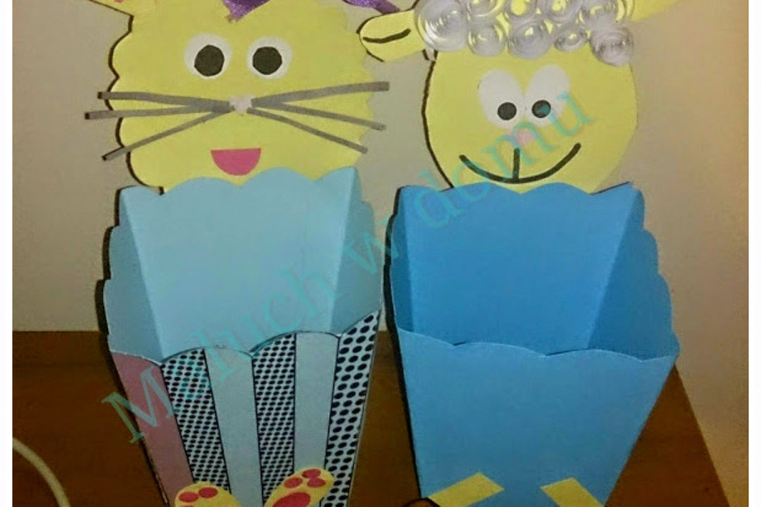 DIY Pudełeczka na jajka wielkanocne i nie tylko