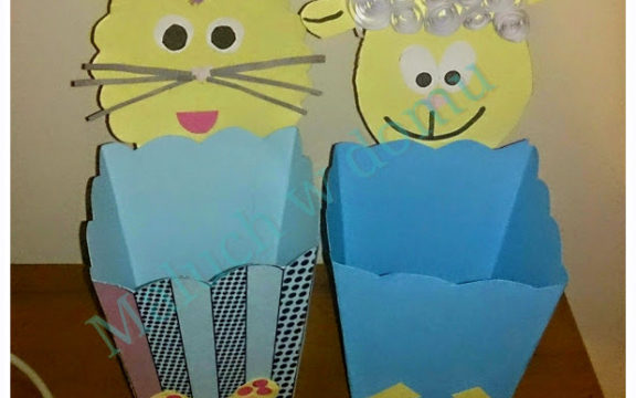 DIY Pudełeczka na jajka wielkanocne i nie tylko