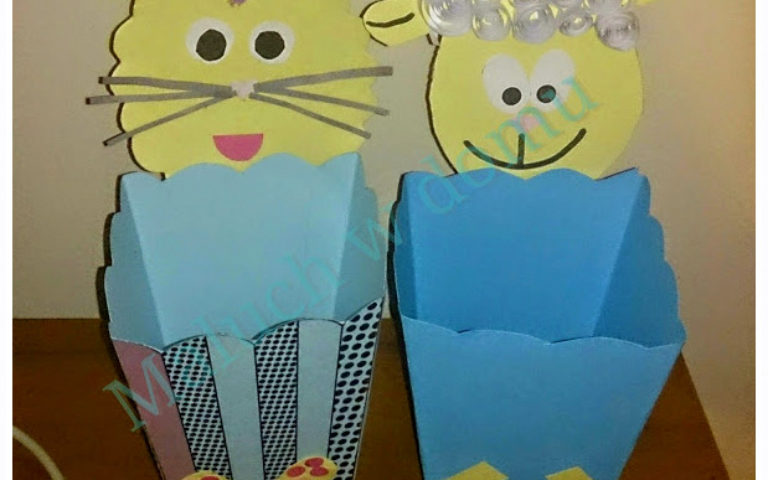 DIY Pudełeczka na jajka wielkanocne i nie tylko