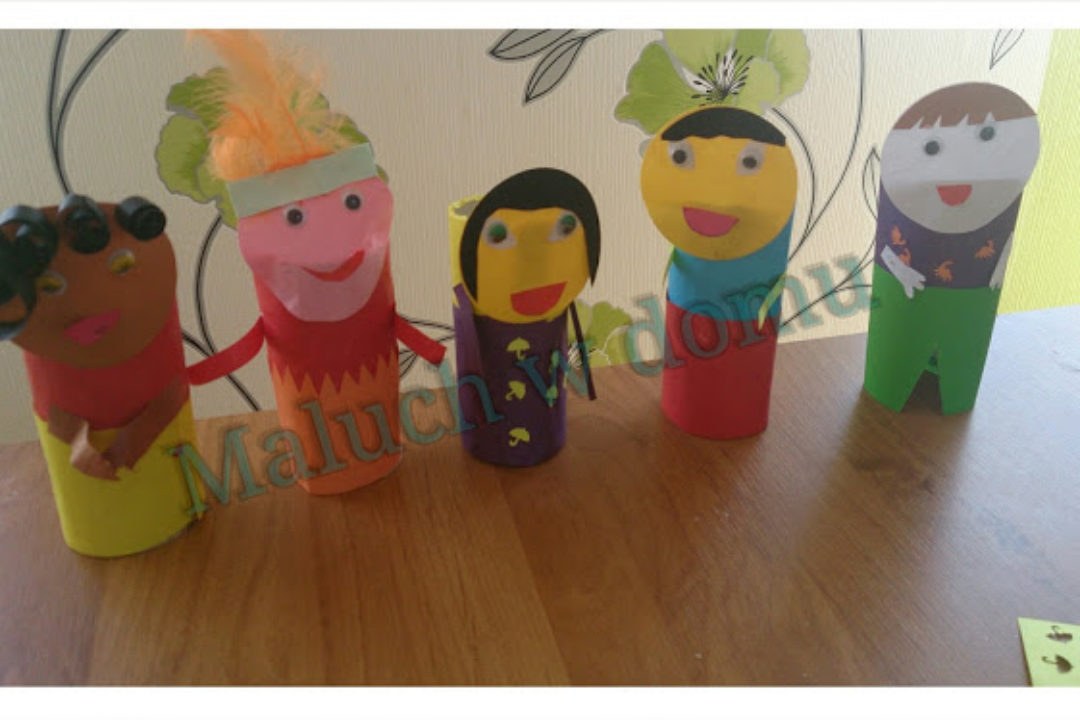 Dzieci świata z rolek papieru – jak zrobić?