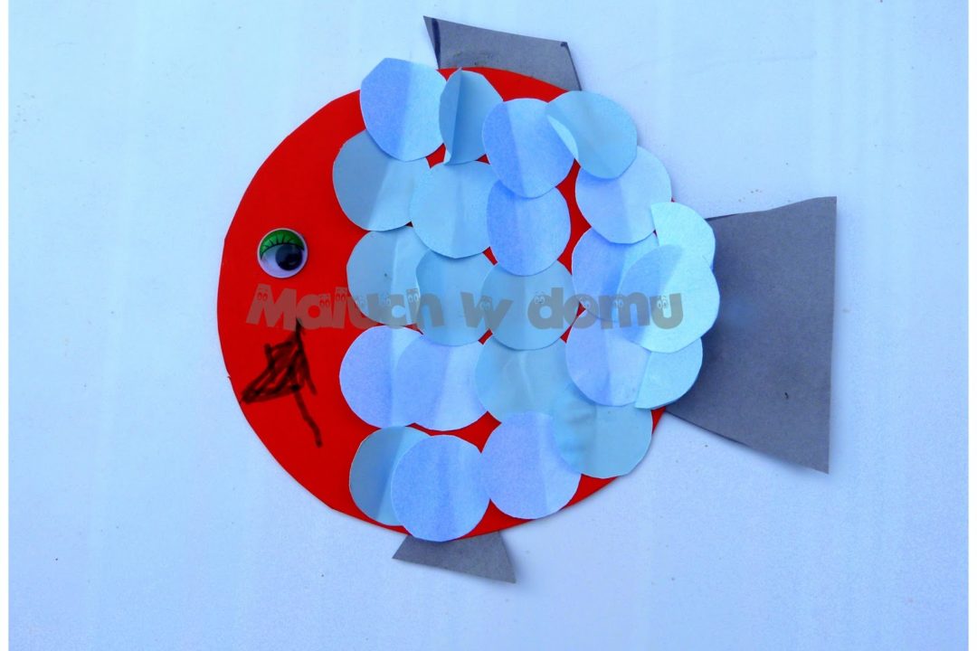 Rybka z papierowych kół