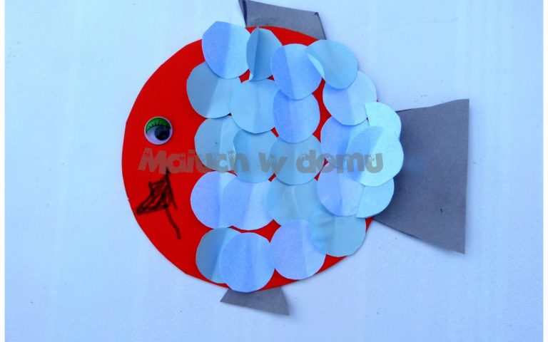 Rybka z papierowych kół