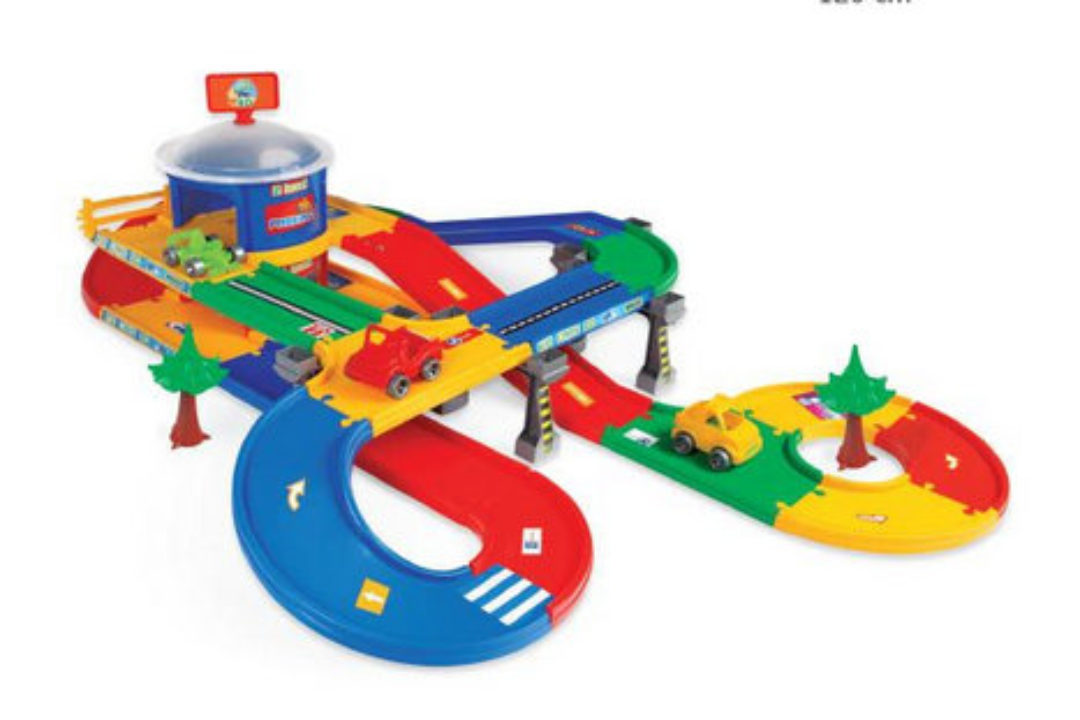 Kid Cars 3d Garaż z trasą Wader