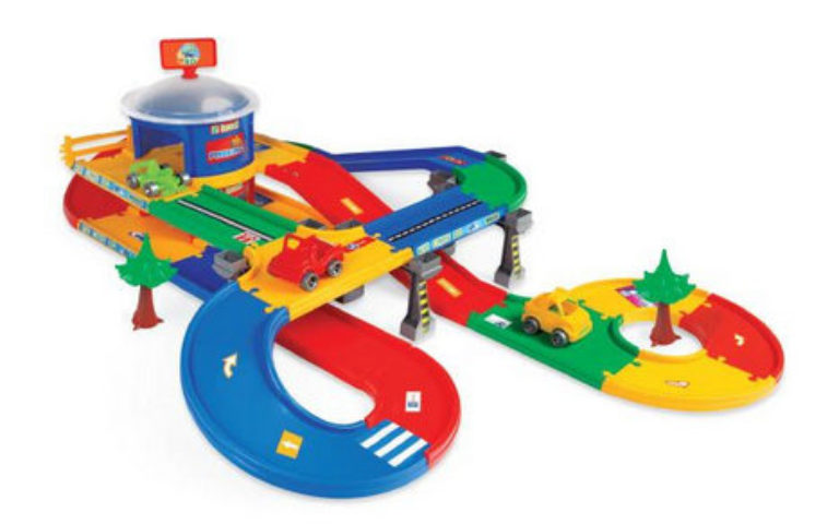 Kid Cars 3d Garaż z trasą Wader