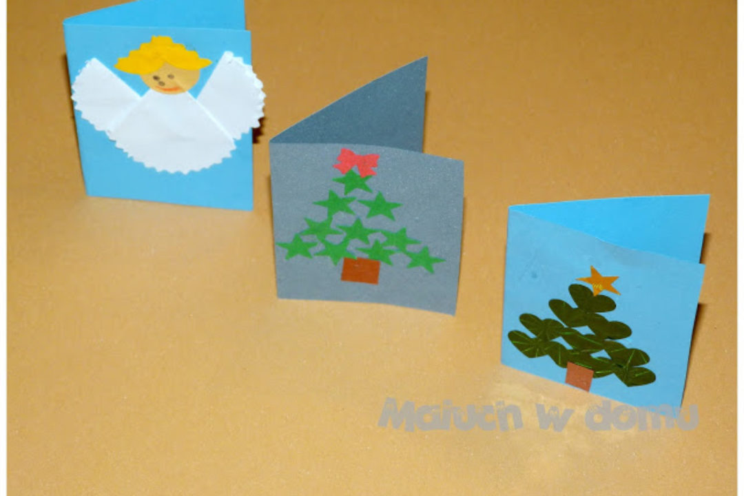 Bileciki do prezentów świątecznych DIY + video-życzenia świąteczne