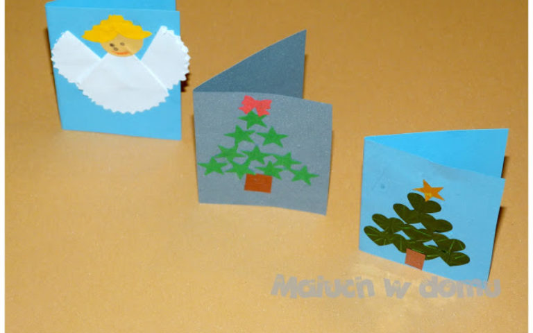 Bileciki do prezentów świątecznych DIY + video-życzenia świąteczne