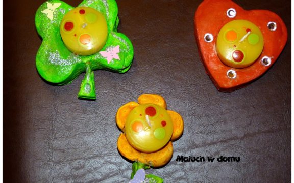 Świeczniki z masy solnej DIY