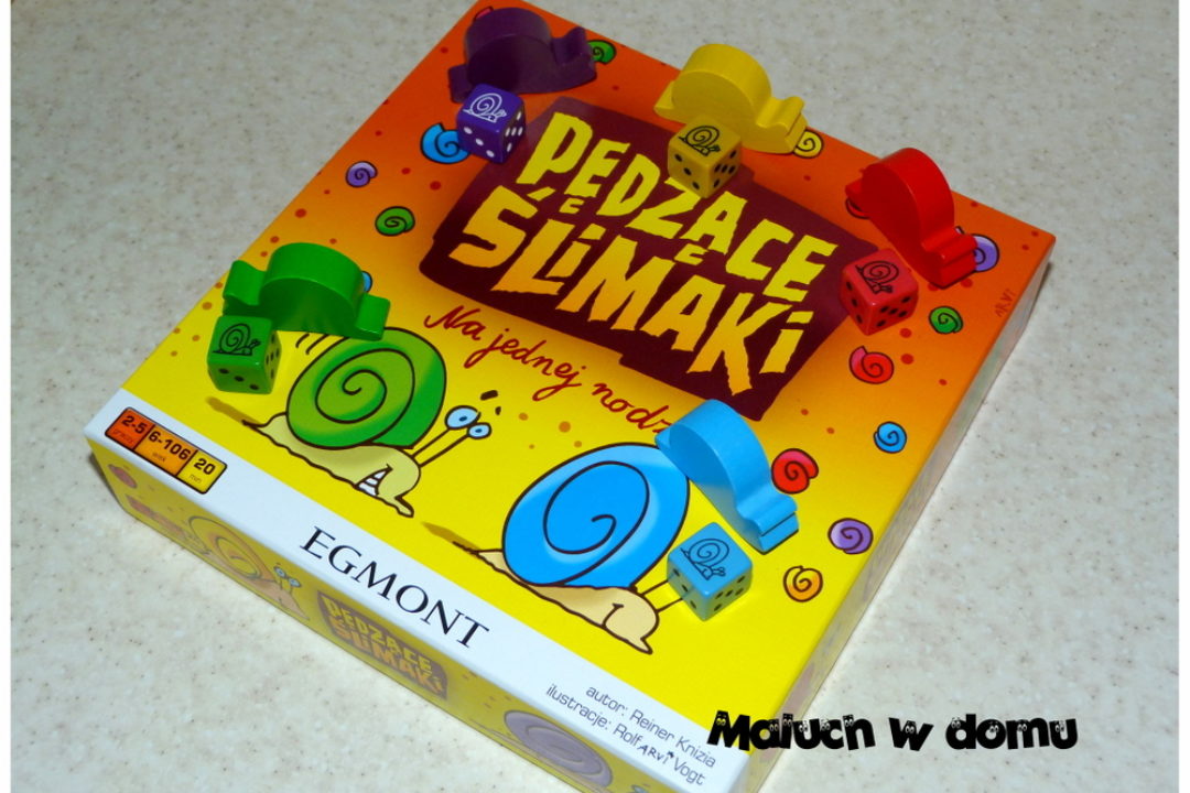 Pędzące ślimaki Wydawnictwa Egmont