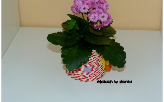 Osłonka na doniczkę i pojemnik na kredki – DIY z pomysłem