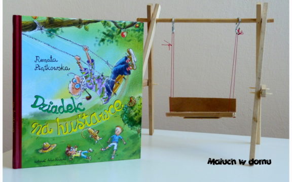 Dziadek na huśtawce + instrukcja wykonania huśtawki w wersji mini