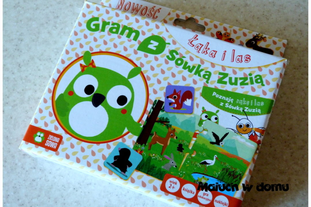 Gram z Sówką Zuzią. Łąka i las Zielona Sowa