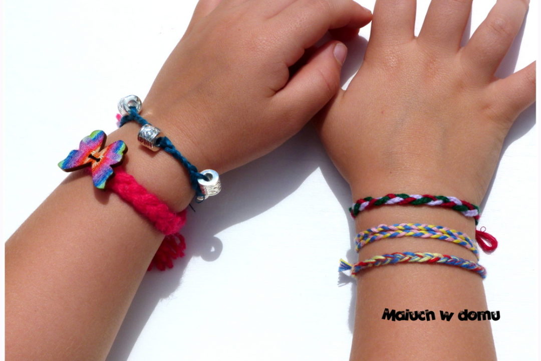 Bransoletki z nitki – jak zrobić?