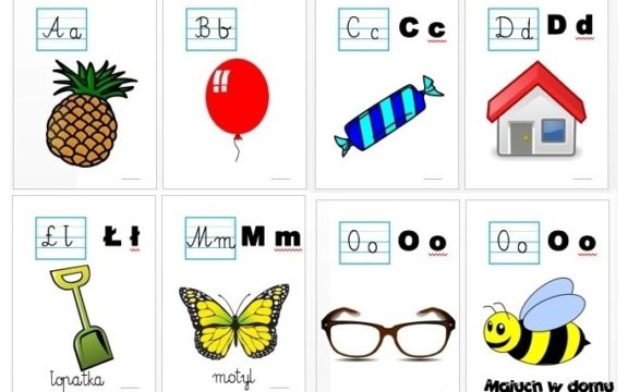 Tablice z literami do nauki czytania do pobrania