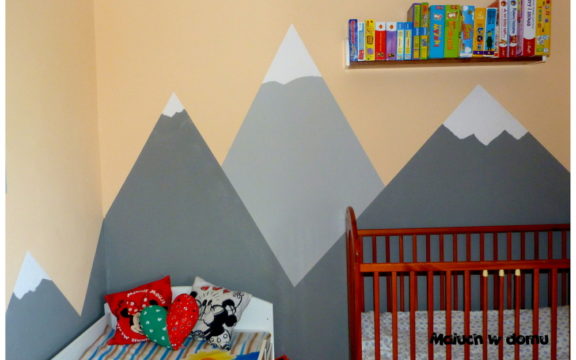 Inspiracje: góry… w pokoju dziecka