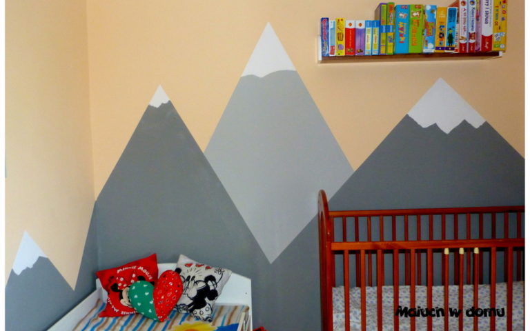 Inspiracje: góry… w pokoju dziecka