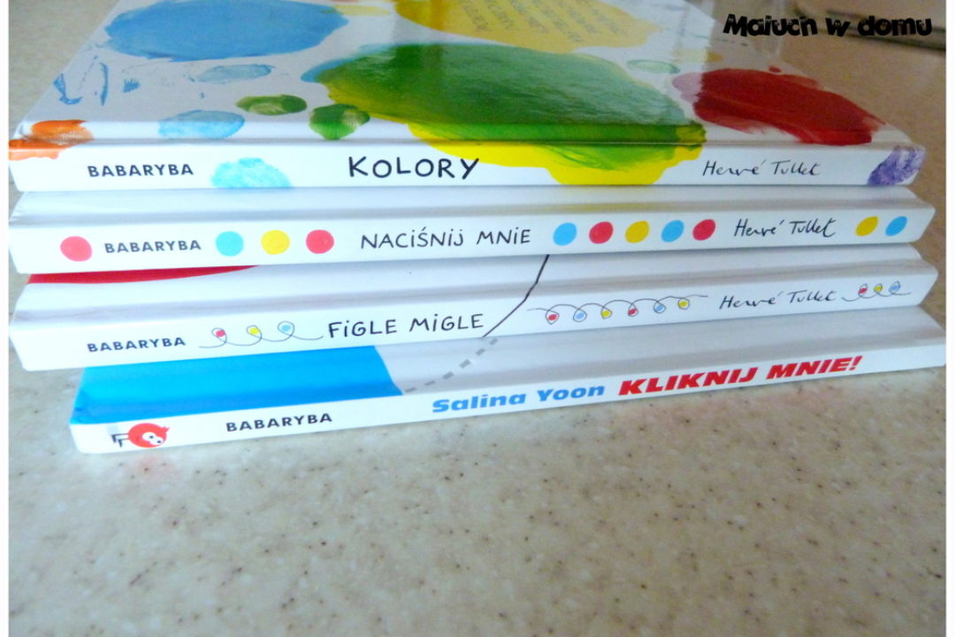 Książeczki angażujące małego czytelnika