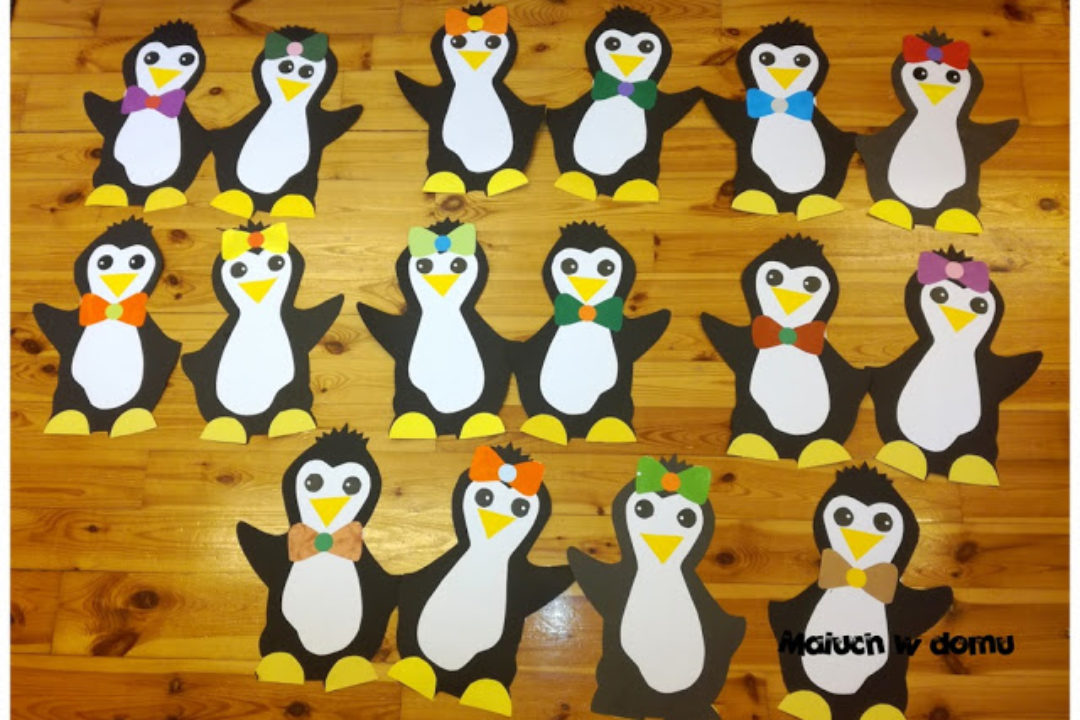 Projekt spoza tęczy #3: Biały i czarny. Jak zrobić pingwina?