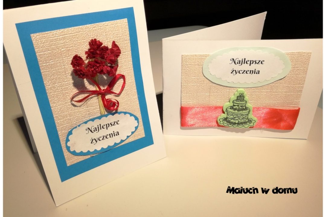 Banalnie łatwe kartki urodzinowe DIY