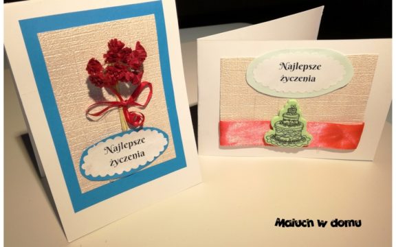 Banalnie łatwe kartki urodzinowe DIY