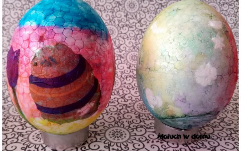 Jak ozdobić jajka styropianowe – dwie opcje dla dzieci
