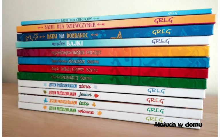 Serie książek dla dzieci do kolekcjonowania – cz.2 Greg