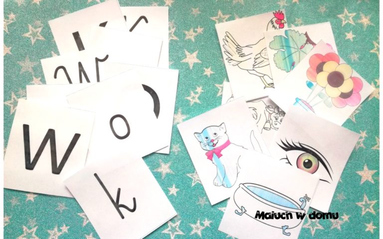 Litery i karty obrazkowe do pobrania