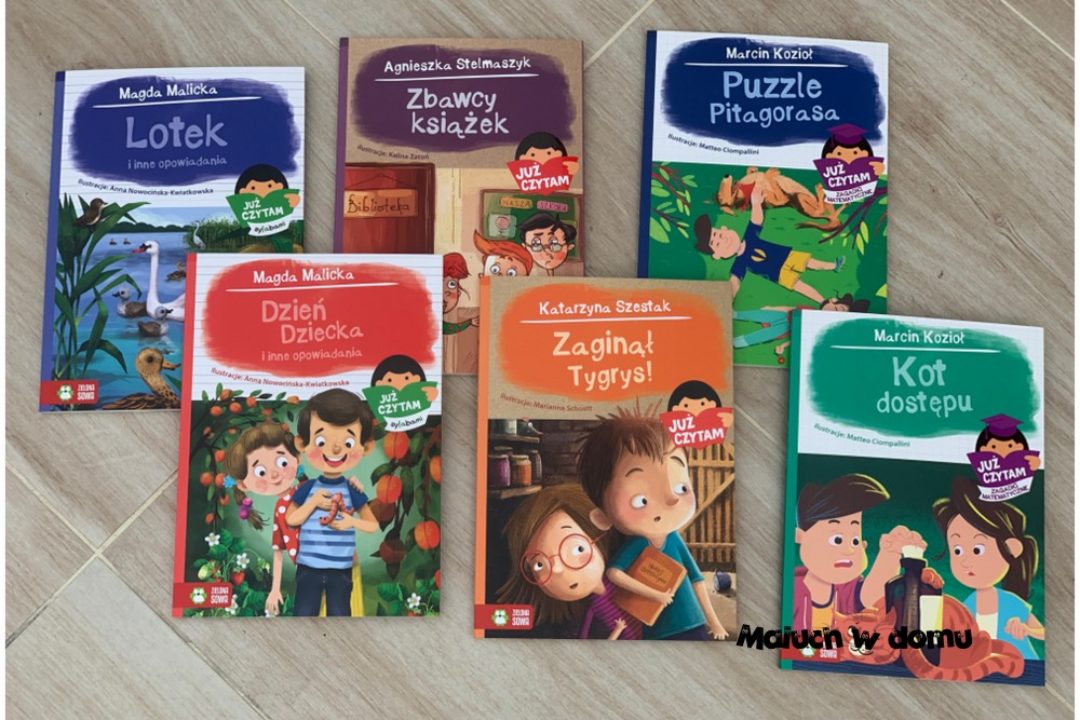 Zielona Sowa – Już czytam. Serie książek do kolekcjonowania cz. 5