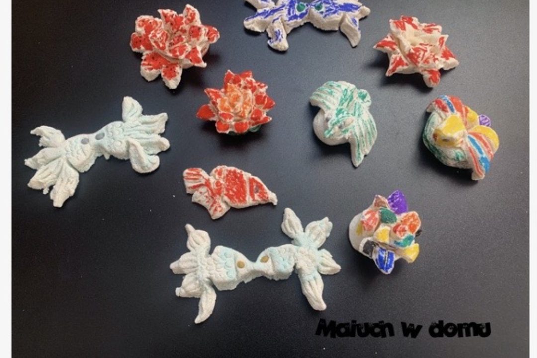 Jak zrobić z masy solnej: kwiaty, ptaki i rybki?