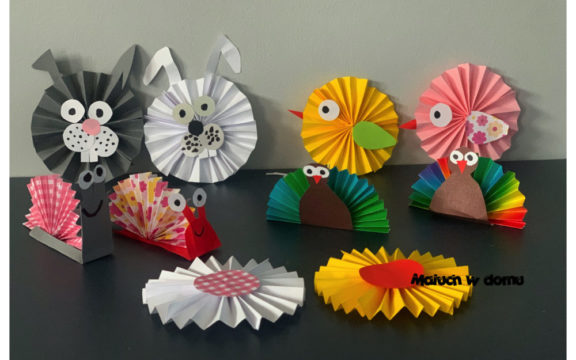 Jak zrobić z papieru łatwe zwierzątka i kwiaty