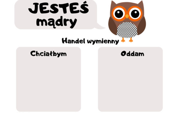 Handel wymienny z dziećmi czyli jak zrealizowaliśmy wspólny cel