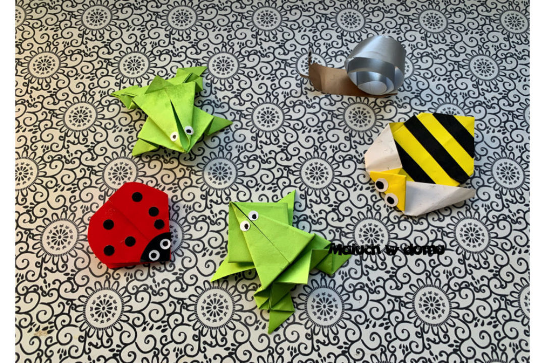 Origami na wiosennej łące – jak zrobić?