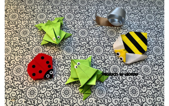 Origami na wiosennej łące – jak zrobić?